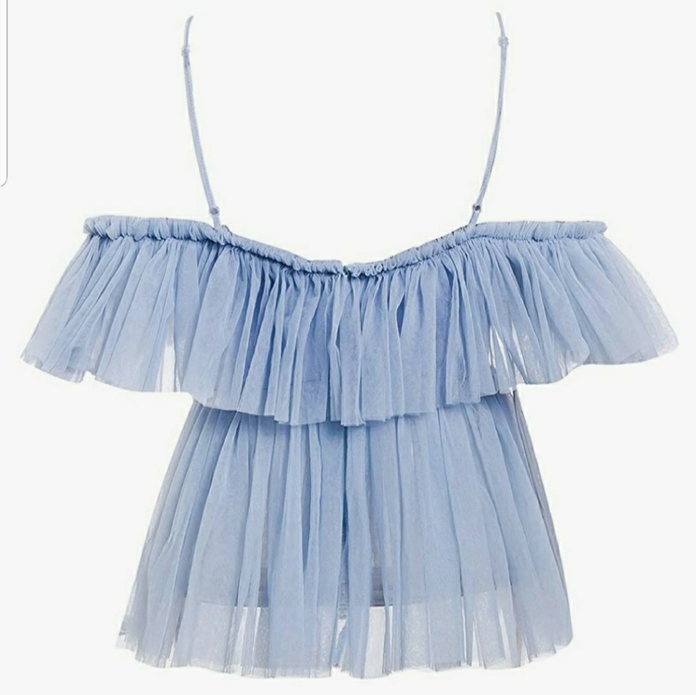 Beautiful Tule top - Picture 3 of 3